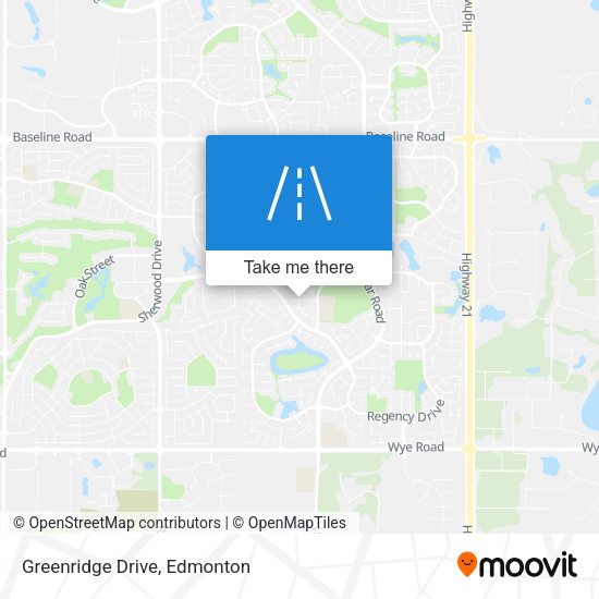 Greenridge Drive map
