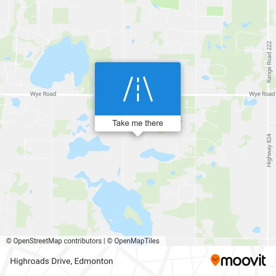 Highroads Drive map