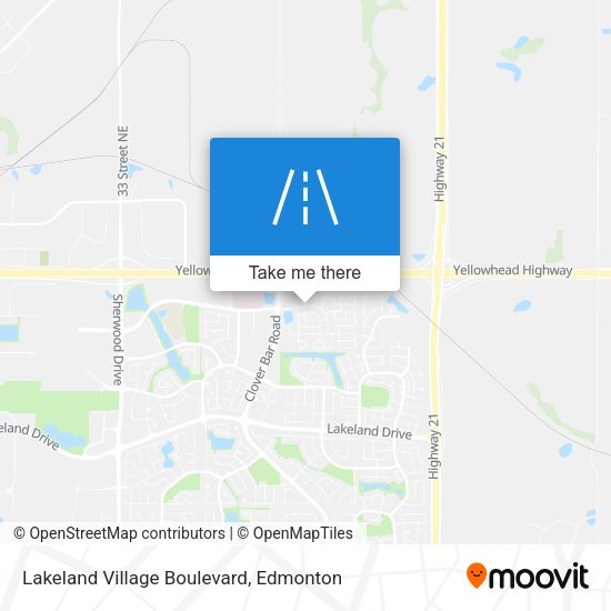 Lakeland Village Boulevard map