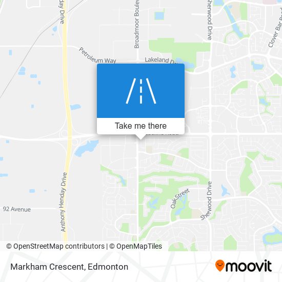 Markham Crescent plan