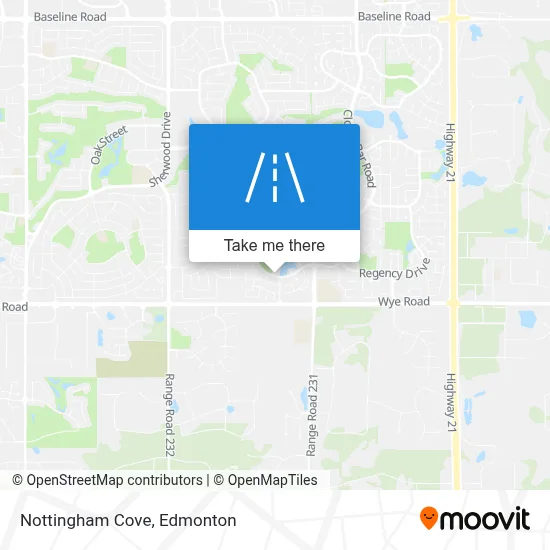 Nottingham Cove map