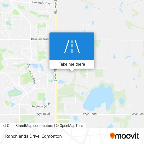 Ranchlands Drive map