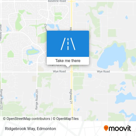 Ridgebrook Way map