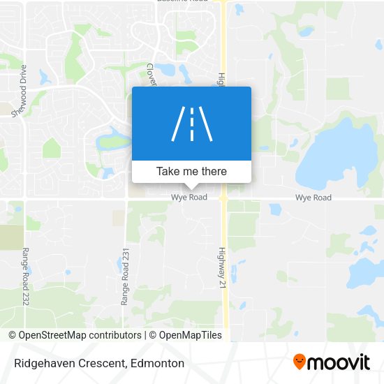 Ridgehaven Crescent plan