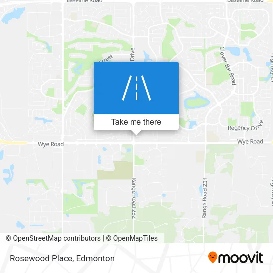 Rosewood Place map