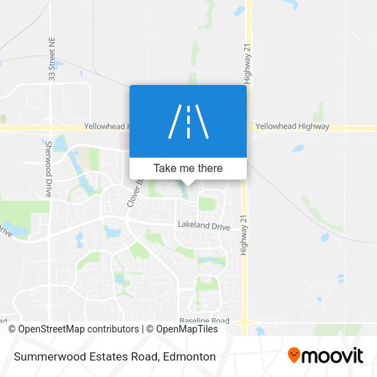 Summerwood Estates Road map