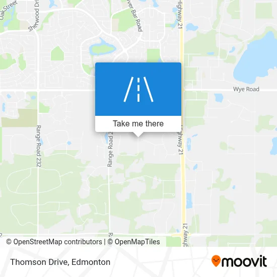 Thomson Drive map