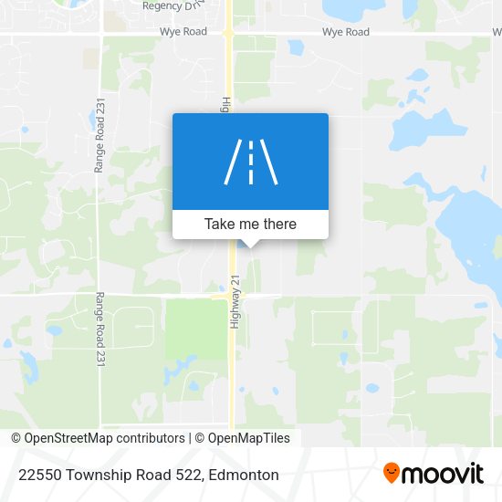 22550 Township Road 522 map