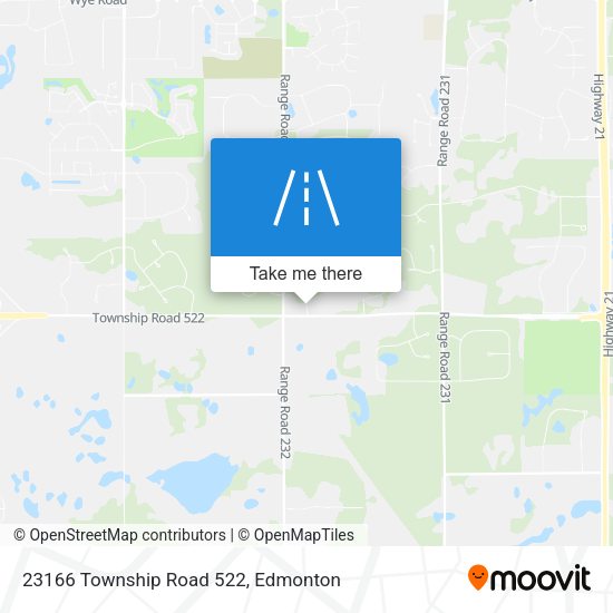 23166 Township Road 522 map