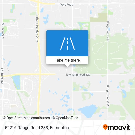 52216 Range Road 233 map