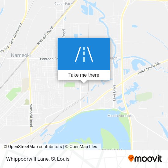 Mapa de Whippoorwill Lane