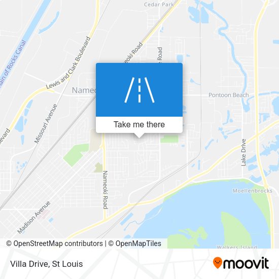 Mapa de Villa Drive