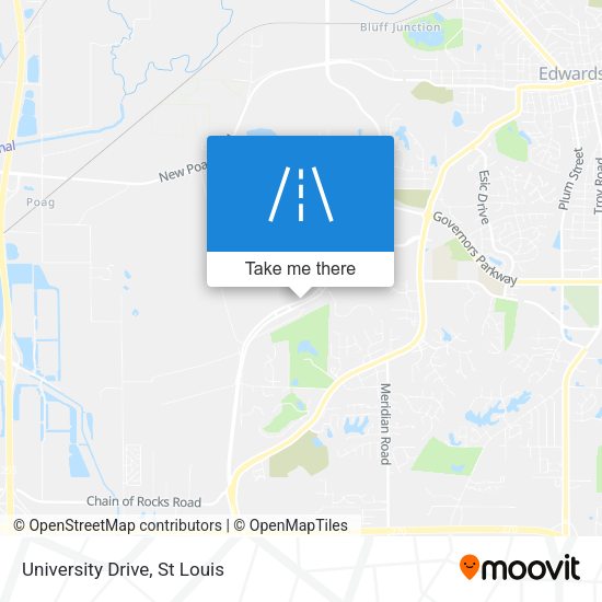 Mapa de University Drive