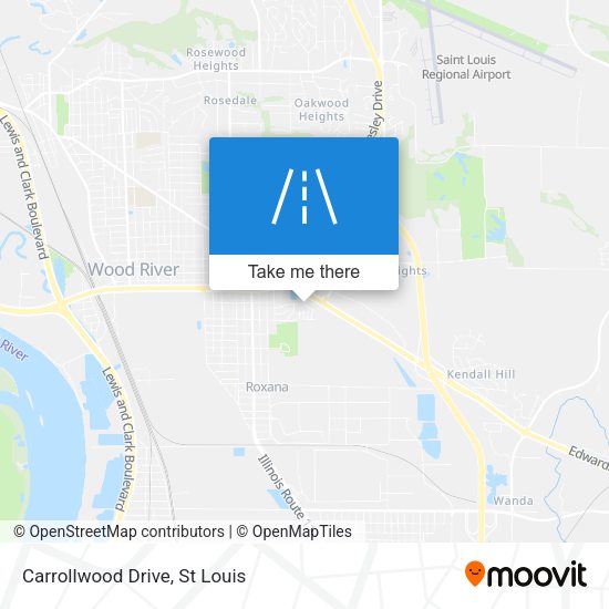 Carrollwood Drive map