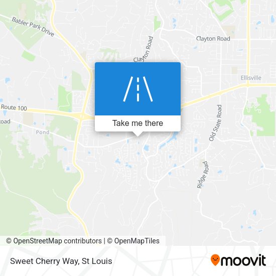 Mapa de Sweet Cherry Way