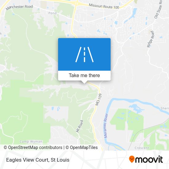 Mapa de Eagles View Court