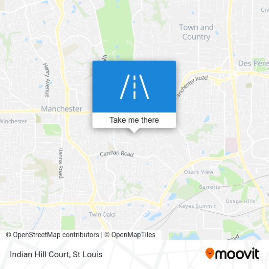 Indian Hill Court map