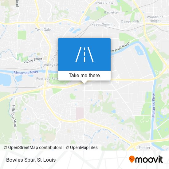 Mapa de Bowles Spur