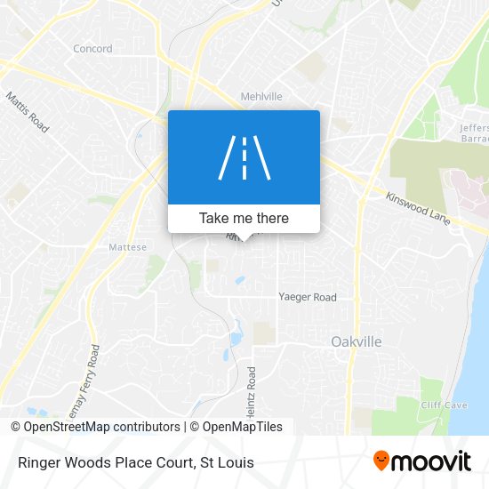Ringer Woods Place Court map