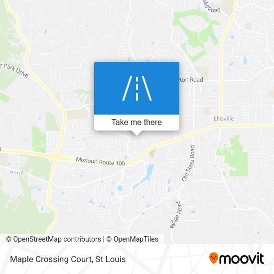 Maple Crossing Court map