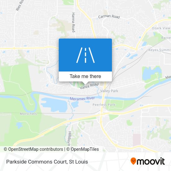 Parkside Commons Court map