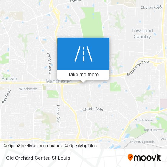 Mapa de Old Orchard Center