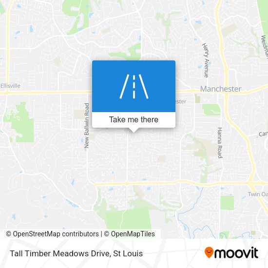 Tall Timber Meadows Drive map