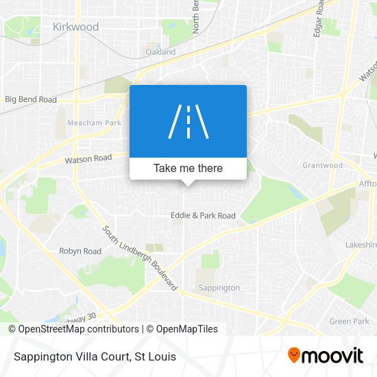 Sappington Villa Court map