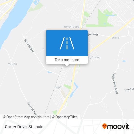 Carter Drive map