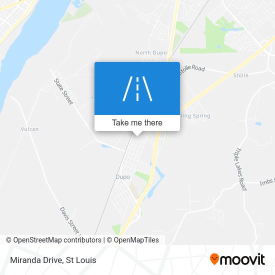 Mapa de Miranda Drive