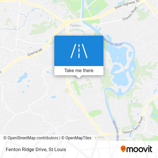 Fenton Ridge Drive map