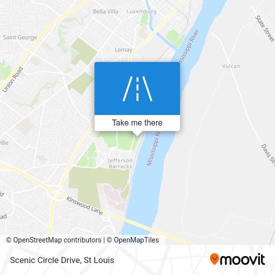 Mapa de Scenic Circle Drive