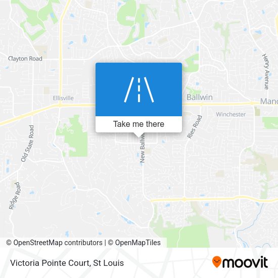 Victoria Pointe Court map