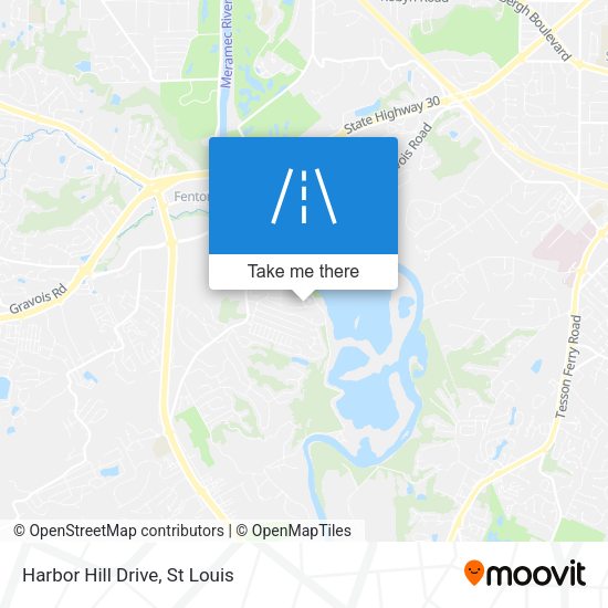 Mapa de Harbor Hill Drive