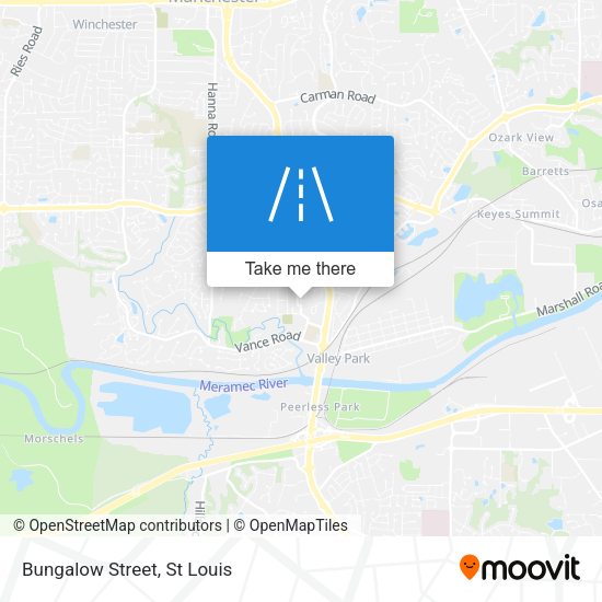 Mapa de Bungalow Street