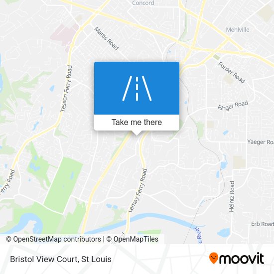 Mapa de Bristol View Court
