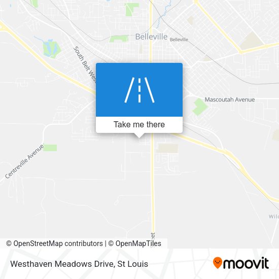 Westhaven Meadows Drive map