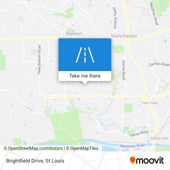 Brightfield Drive map