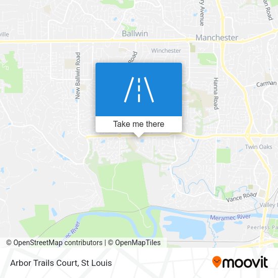 Arbor Trails Court map