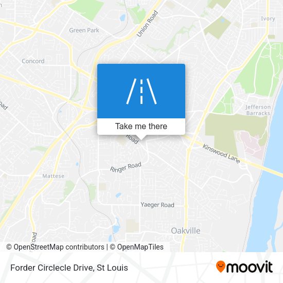 Mapa de Forder Circlecle Drive