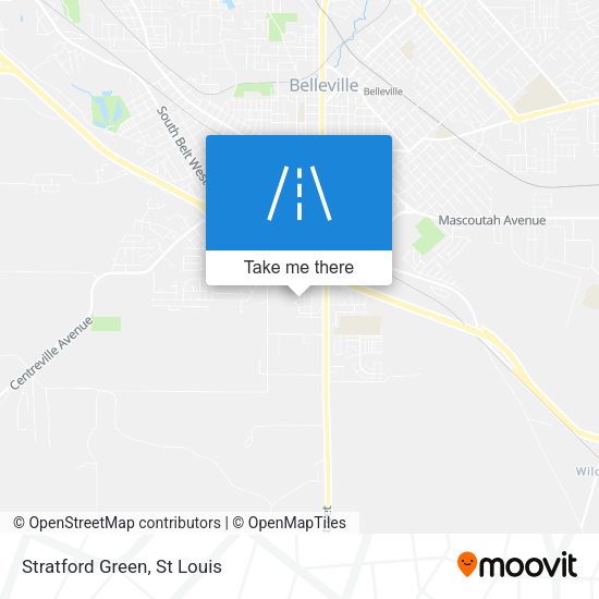 Mapa de Stratford Green