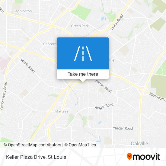 Mapa de Keller Plaza Drive