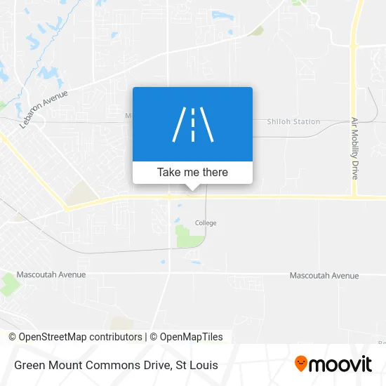 Green Mount Commons Drive map