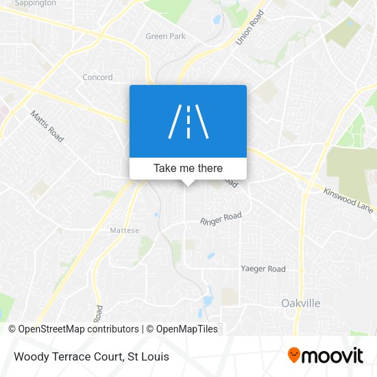 Woody Terrace Court map