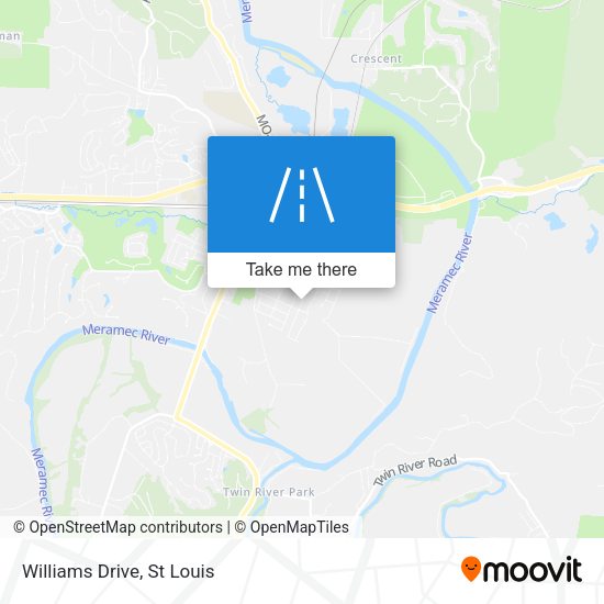 Williams Drive map