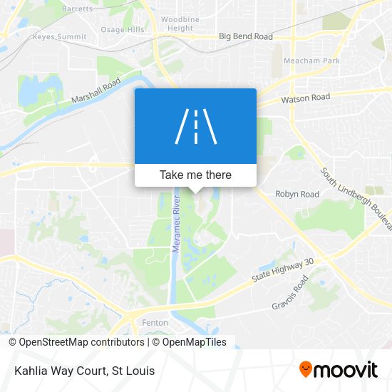 Mapa de Kahlia Way Court