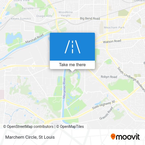 Mapa de Marchem Circle