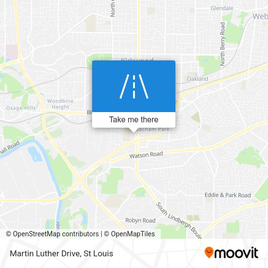 Mapa de Martin Luther Drive
