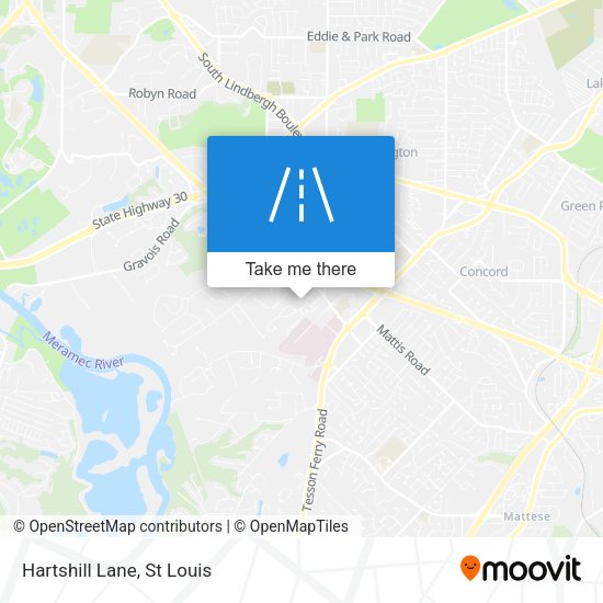 Mapa de Hartshill Lane