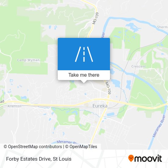 Forby Estates Drive map